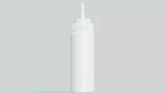 Ketchup Bottle Mock Up