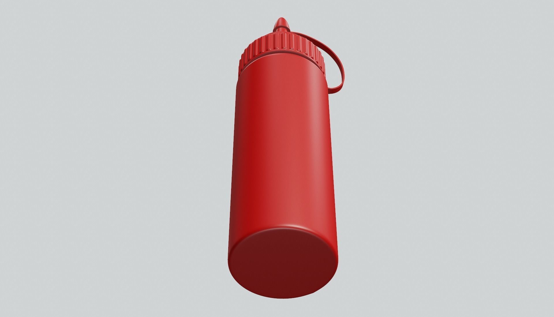 Ketchup Bottle Mock Up 3D model_19