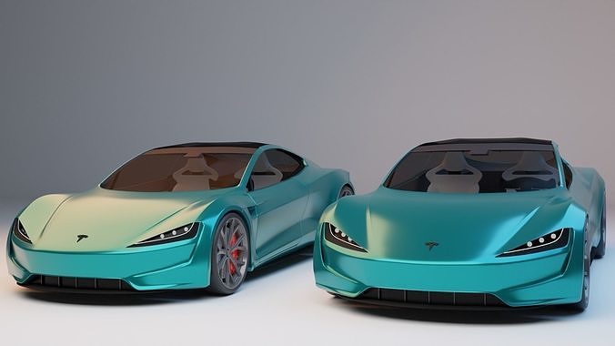 Tesla Roadster 3D model