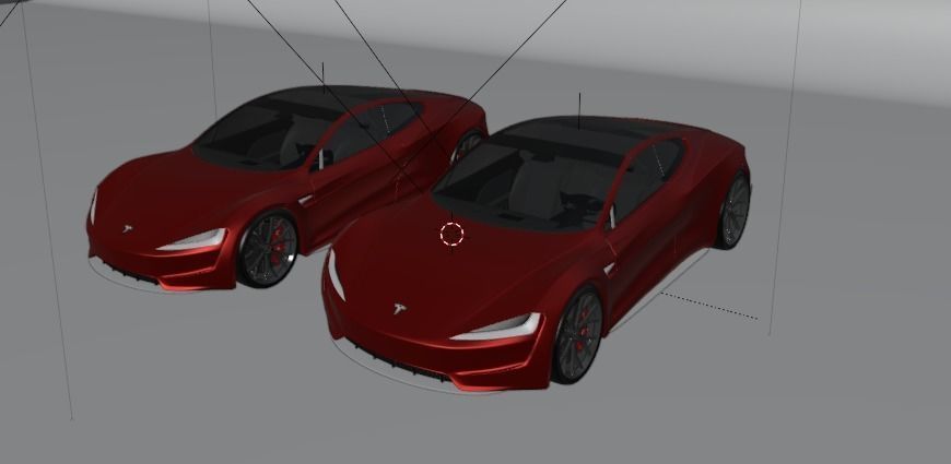 Tesla Roadster 3D model_8