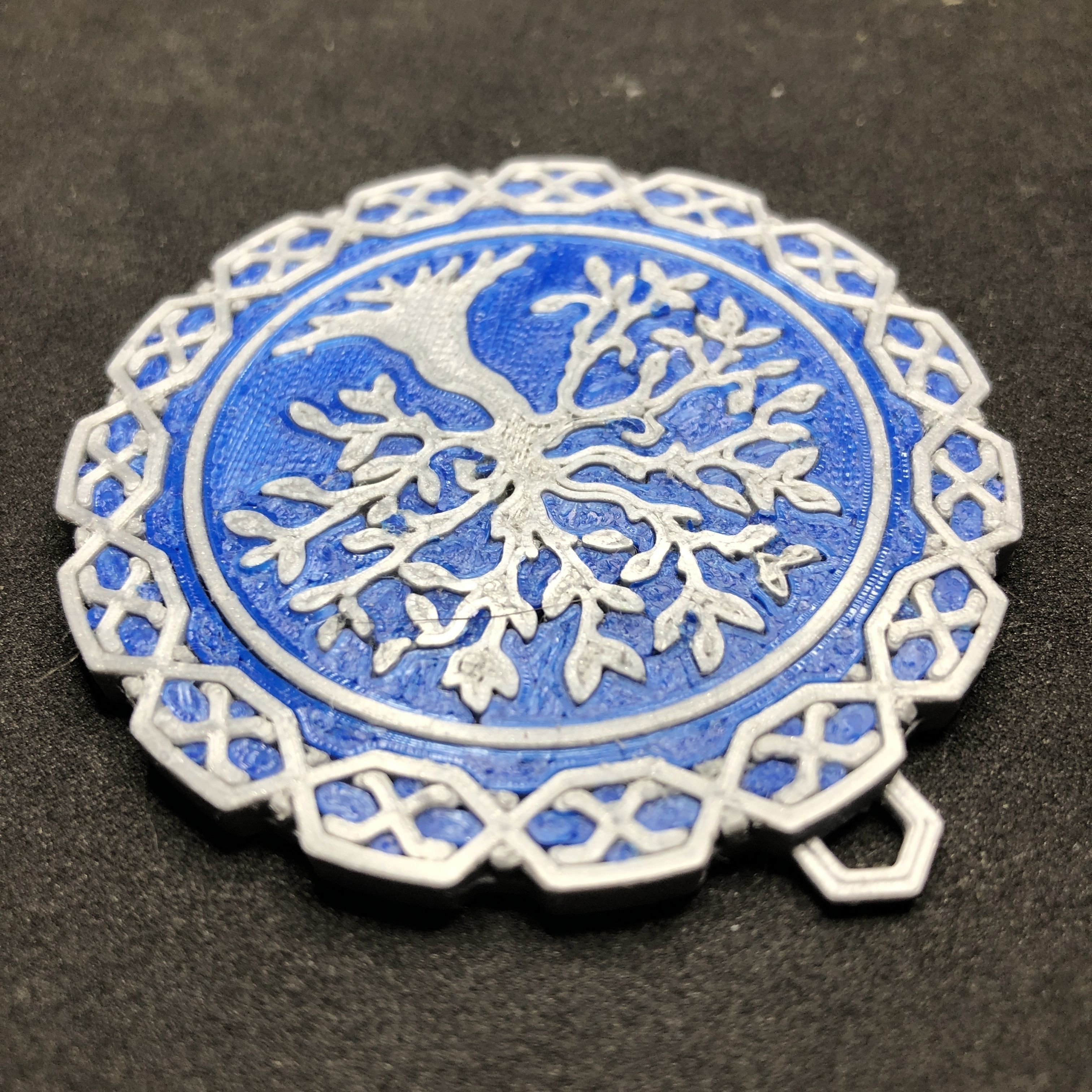 Tree of Life Emblem Pendant and Presentation Box 3D print model_8