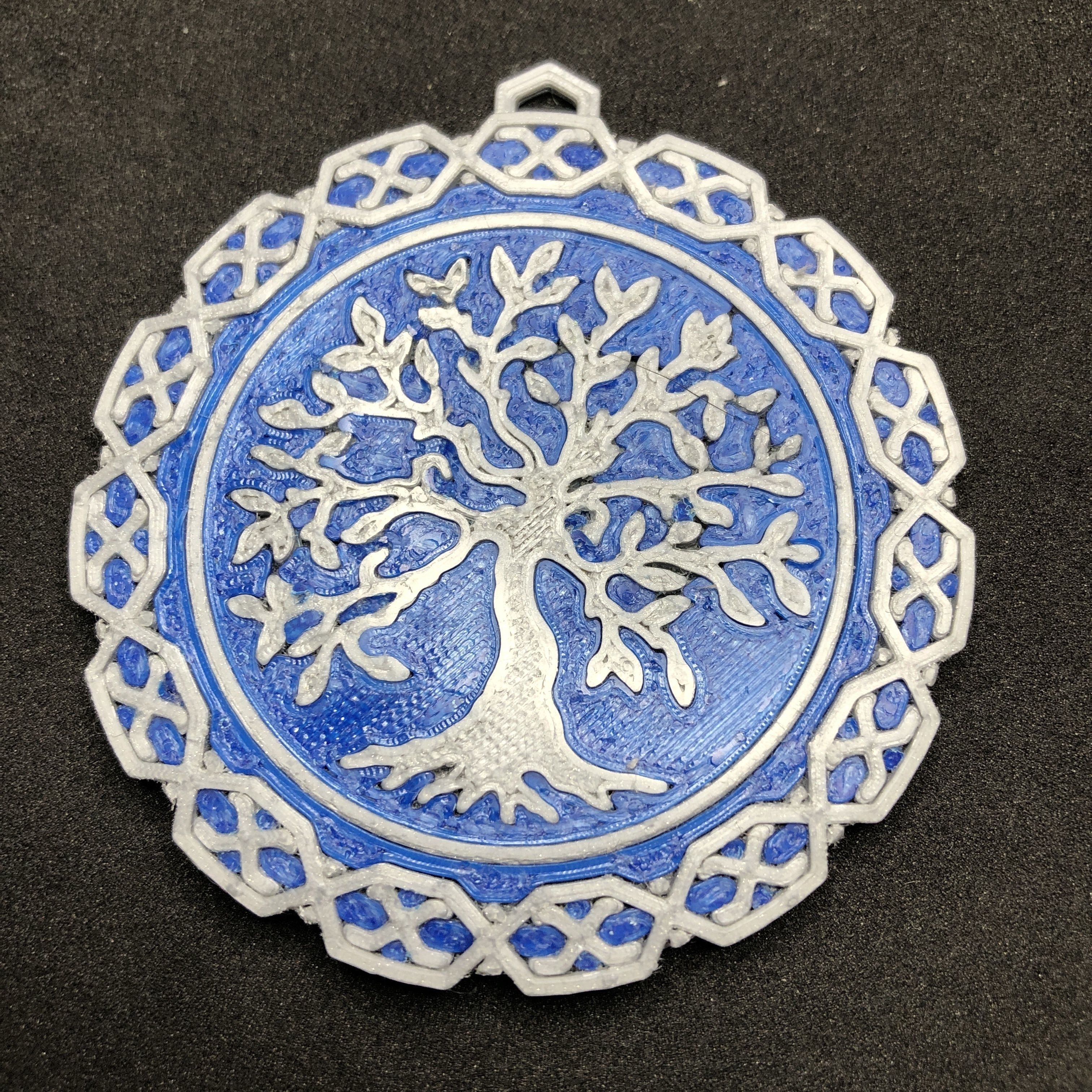 Tree of Life Emblem Pendant and Presentation Box 3D print model_6