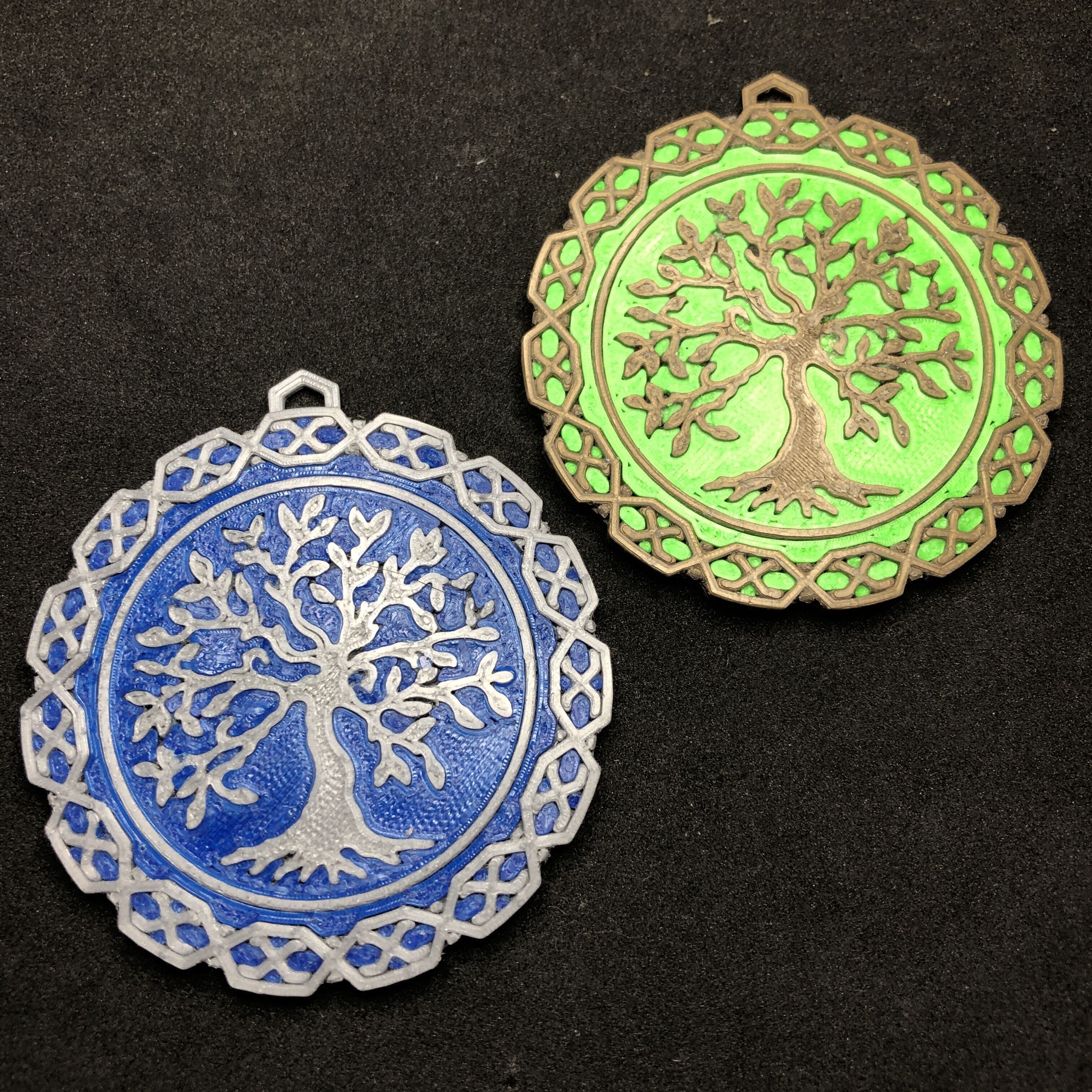 Tree of Life Emblem Pendant and Presentation Box 3D print model_11