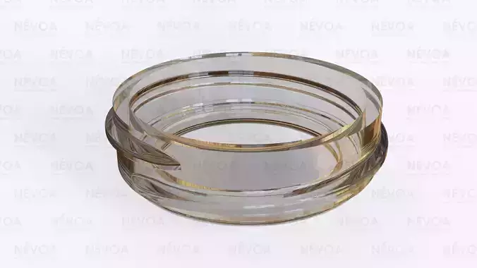 Neck finish - SP 400 - 38 - M - BDF - voluntary standard 3D model