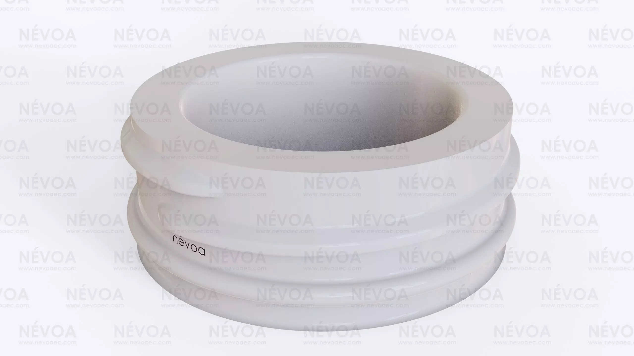 Neck finish - SP 400 - 40 - M - BF - voluntary standard 3D model