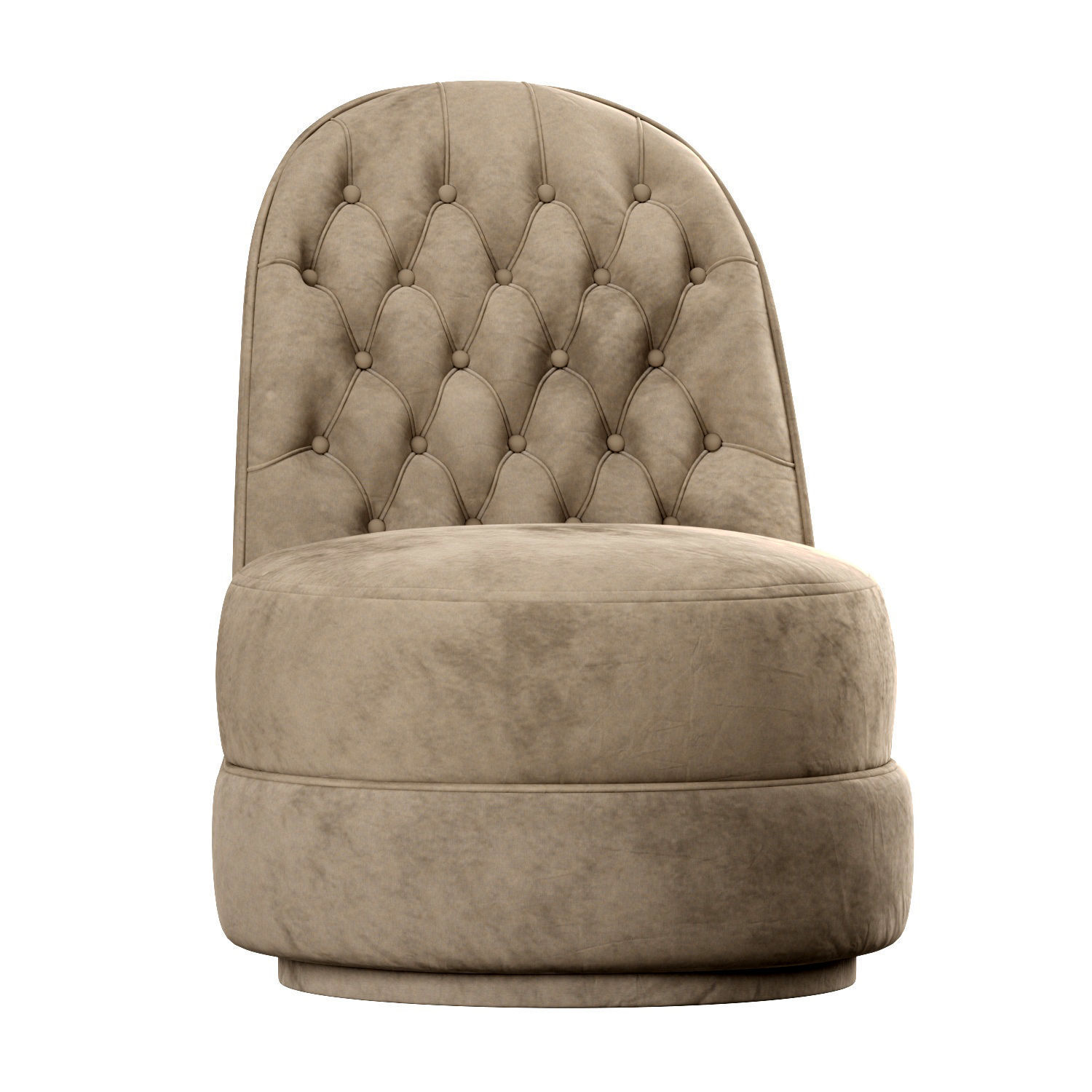 Leila Opera Contemporary Armchair 3D model_3