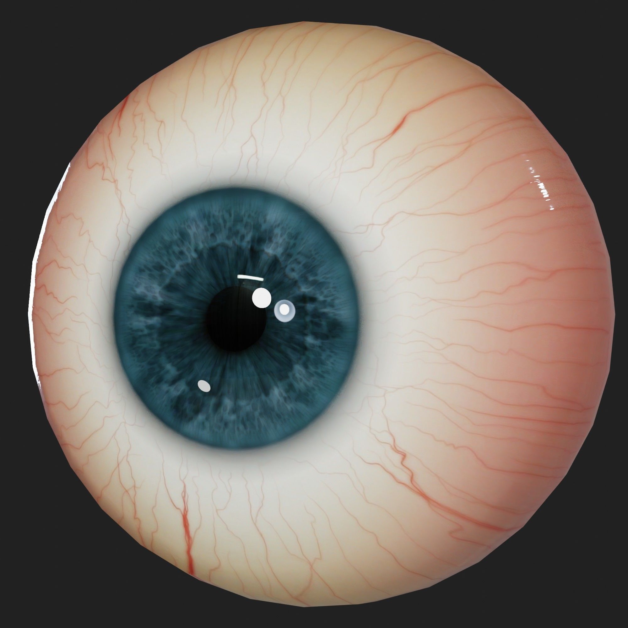 Eye 3d model human Free 3D model_1