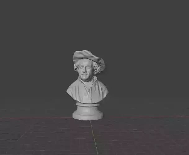 Rembrandt bust  3D print model