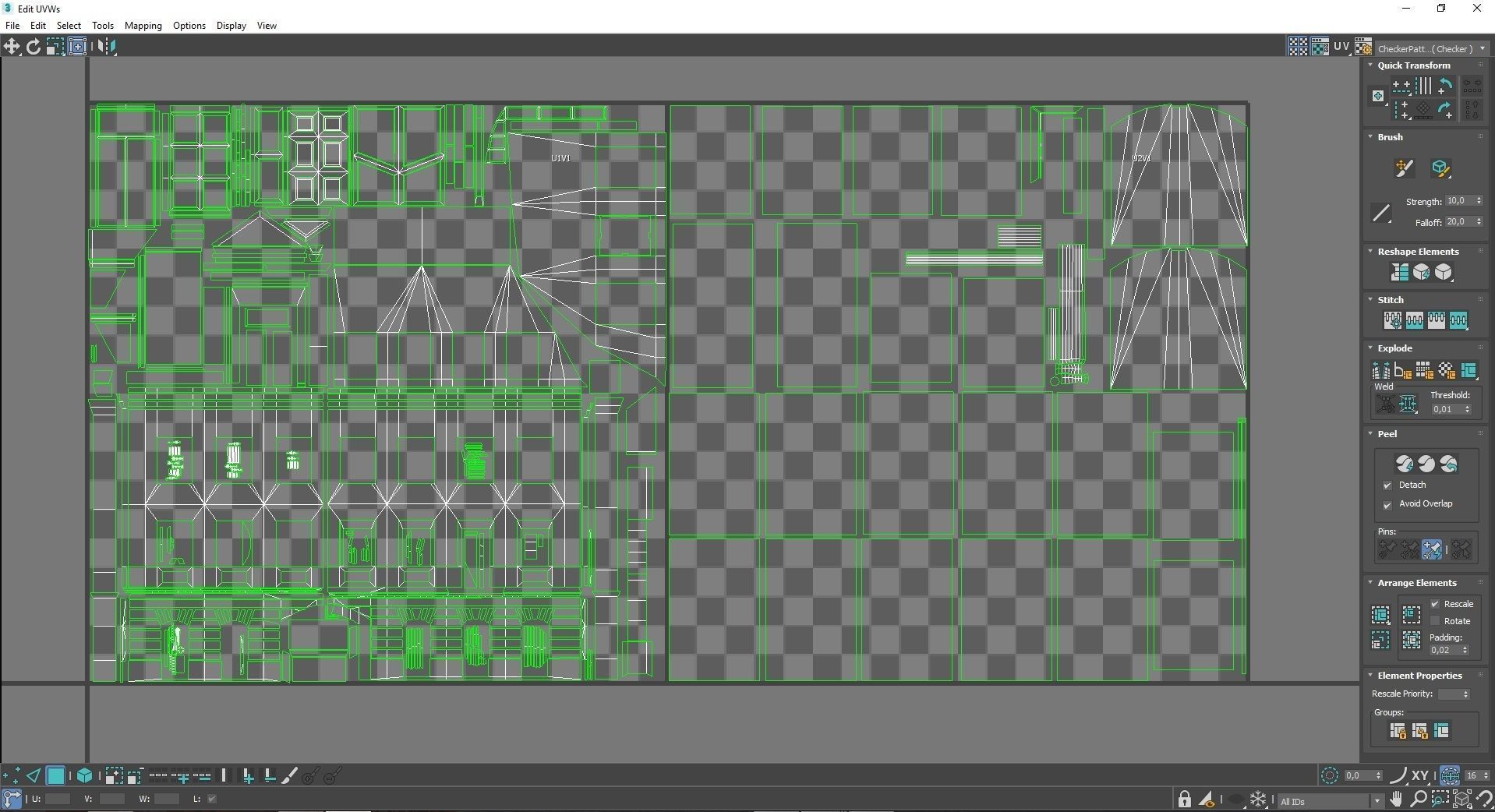 Low Poly PBR City House VR Free low-poly 3D model_12