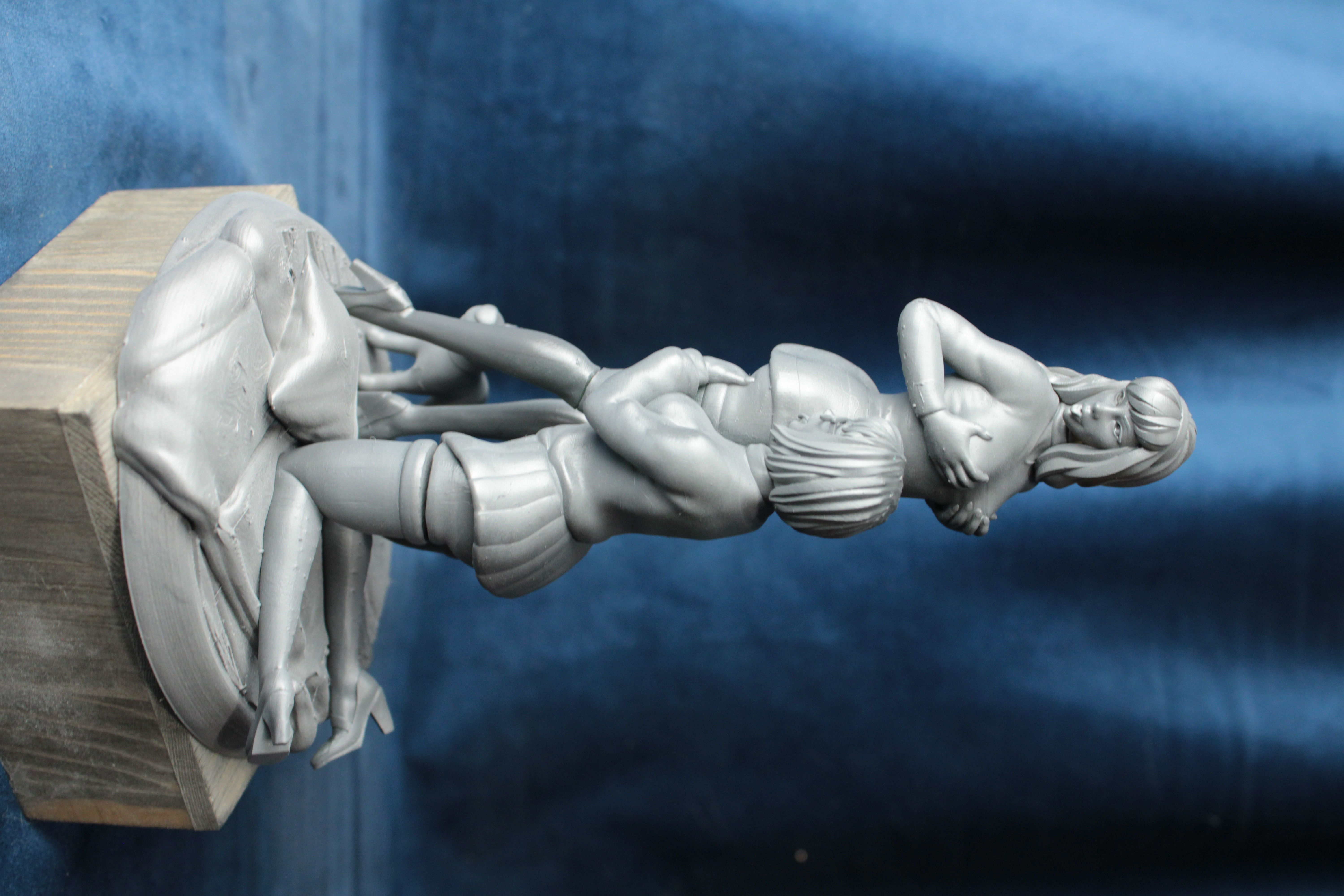 Daphne X Velma Pinup Statuette - Lewd to NSFW 3D print model_19