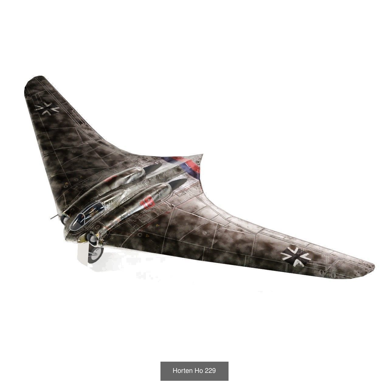 World War 2 aircraft set - 21 planes 3D Model Collection_4