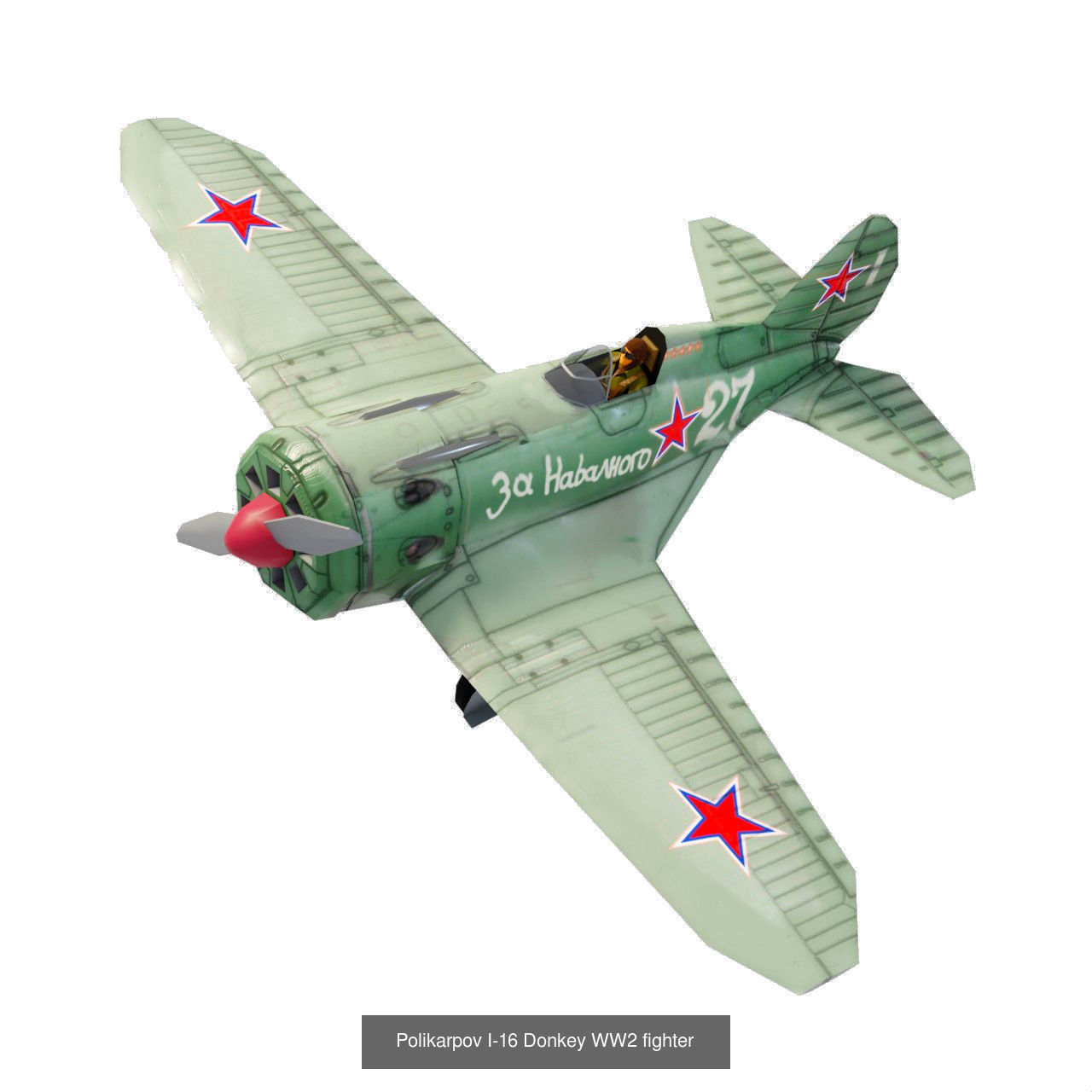 World War 2 aircraft set - 21 planes 3D Model Collection_16