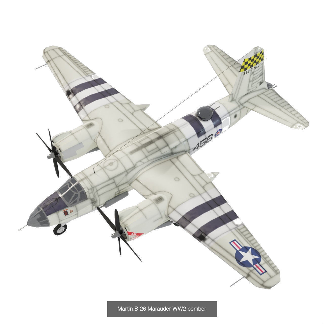 World War 2 aircraft set - 21 planes 3D Model Collection_21