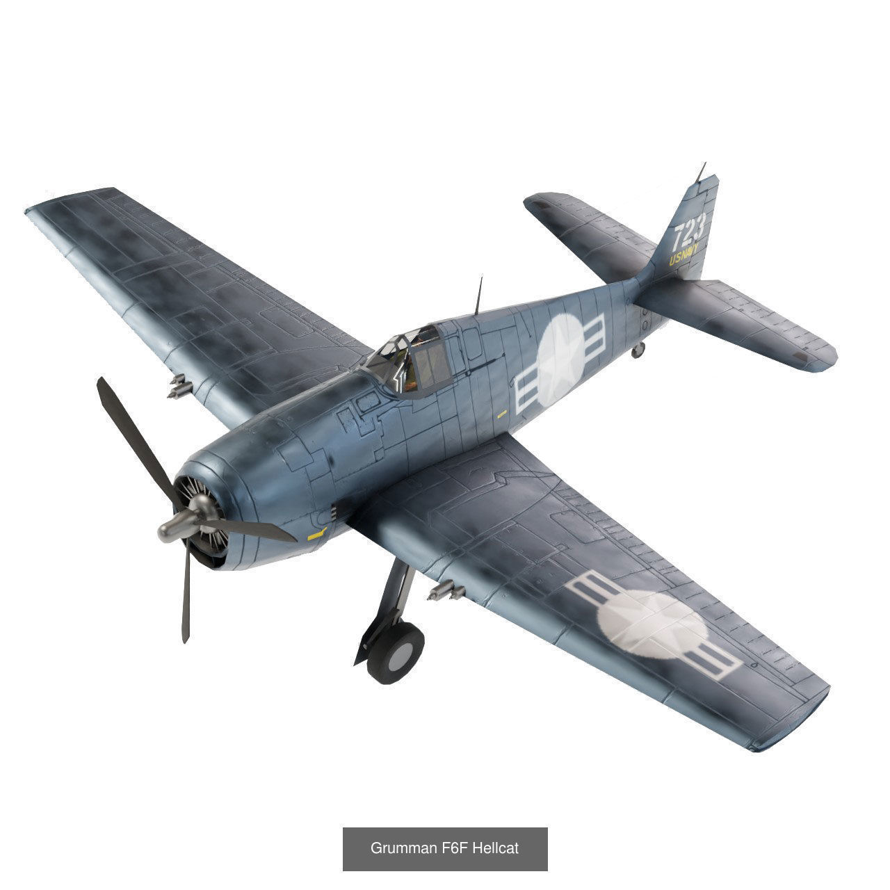 World War 2 aircraft set - 21 planes 3D Model Collection_3
