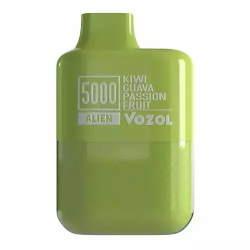 Vozol Alien 5000 Kiwi Guava Passion Fruit  - 4K PBR Low-poly 3D model
