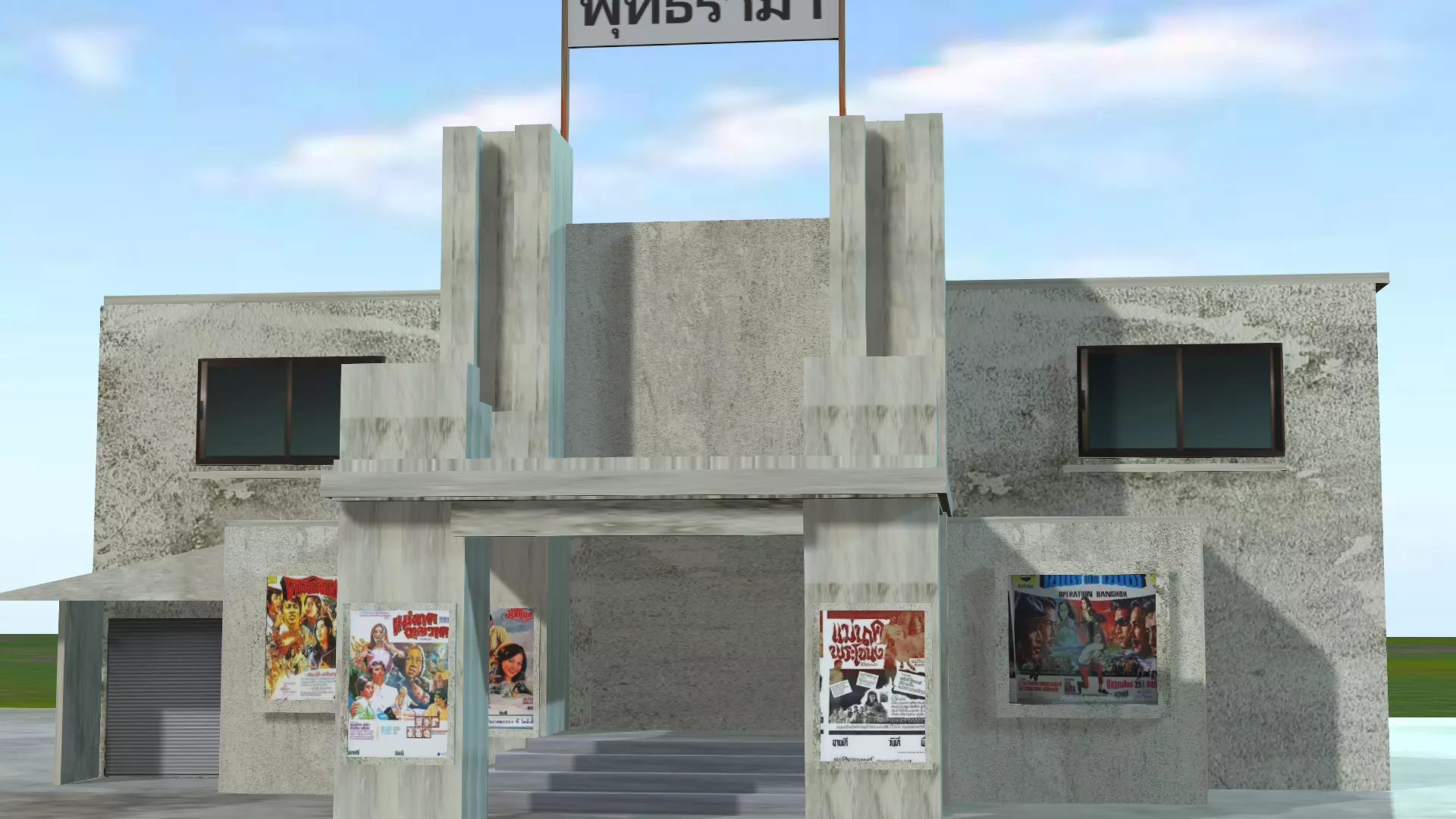 Thai cinema 3D model