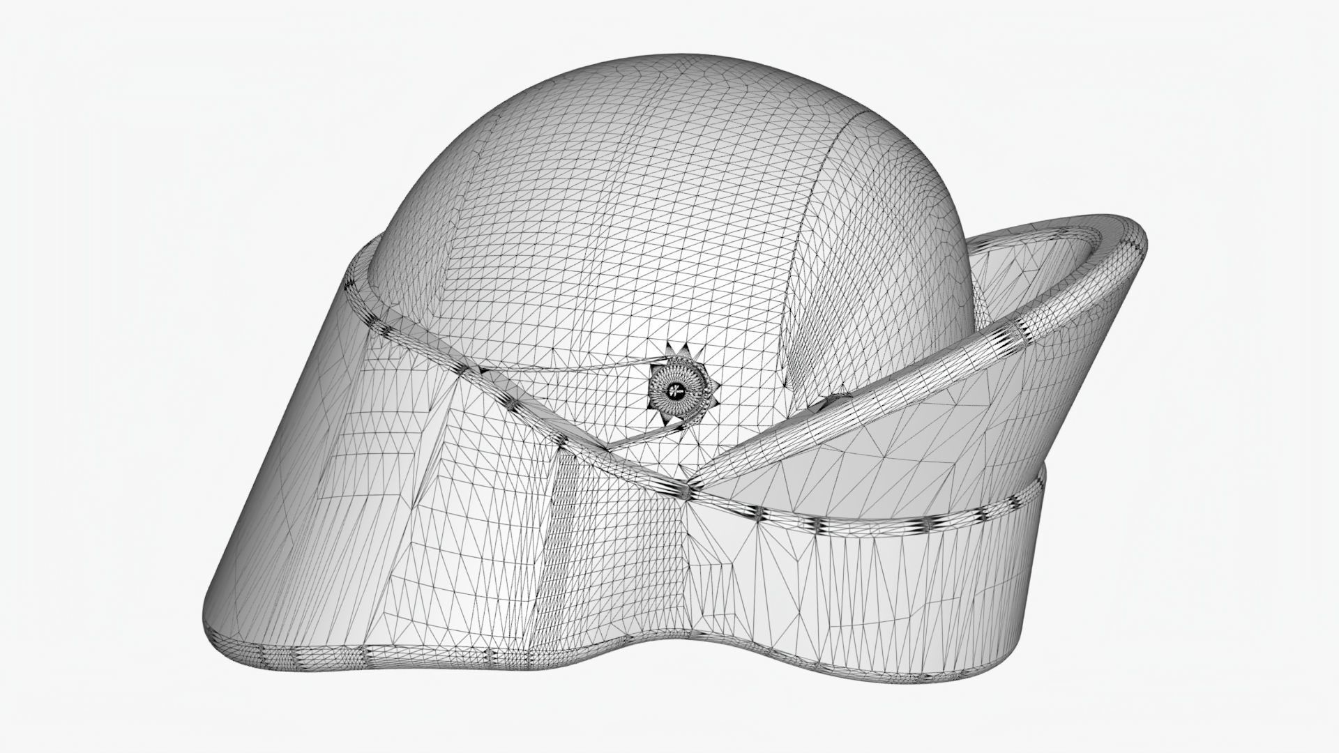 Lego Star Helmet 3D model_6
