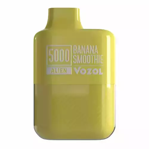 Vozol Alien 5000 Banana Smoothie - 4K PBR Low-poly 3D model
