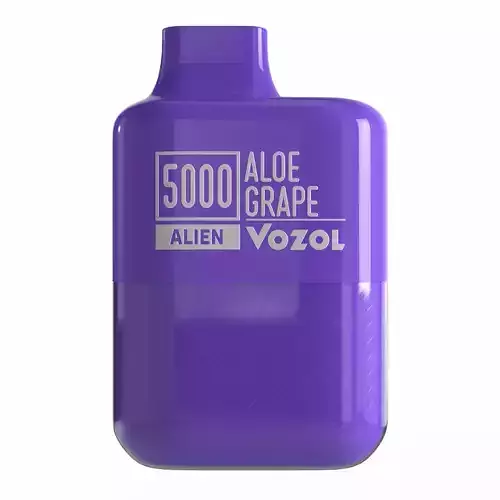 Vozol Alien 5000 Aloe Grape - 4K PBR Low-poly 3D model
