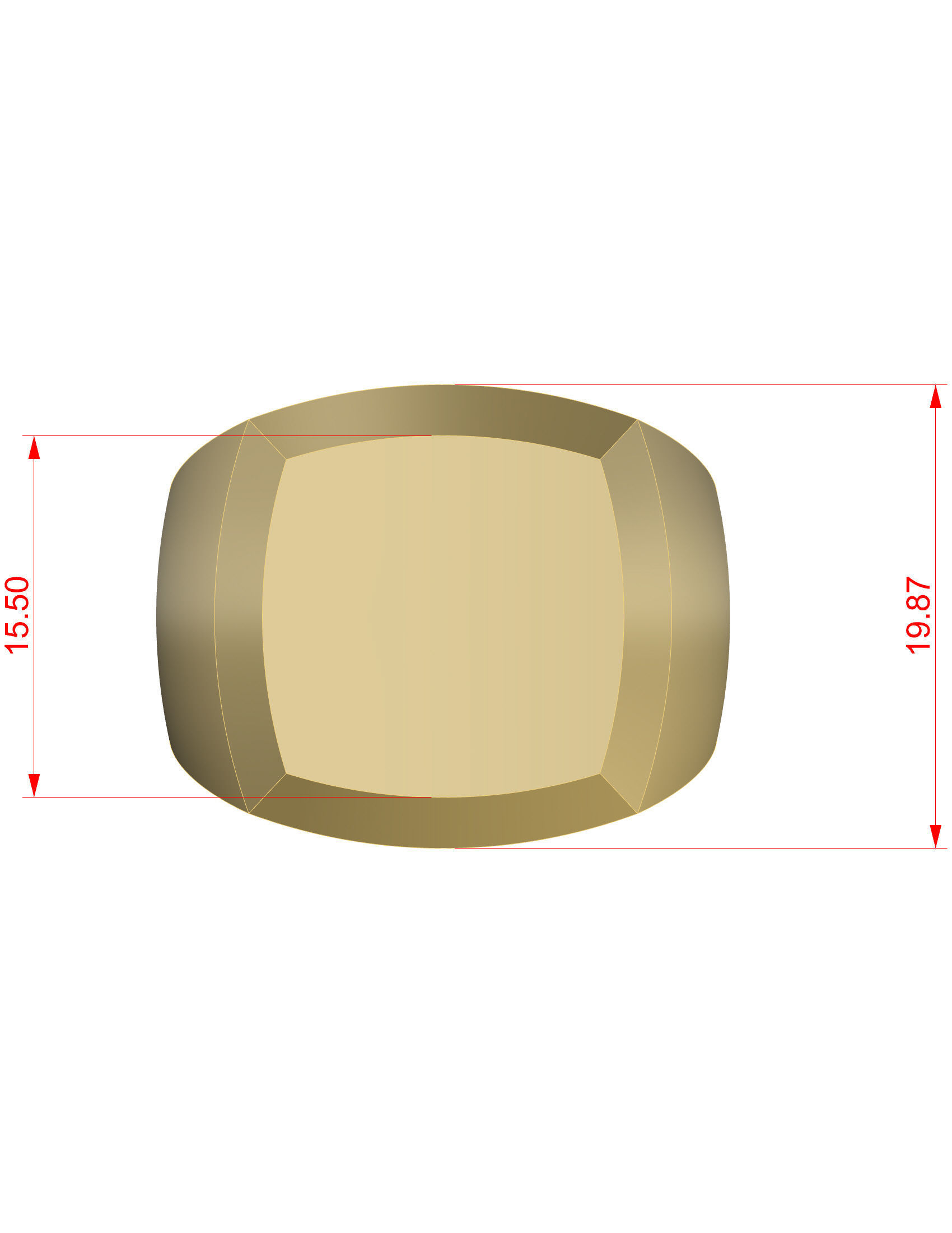 Ring Mens 3D print model_5