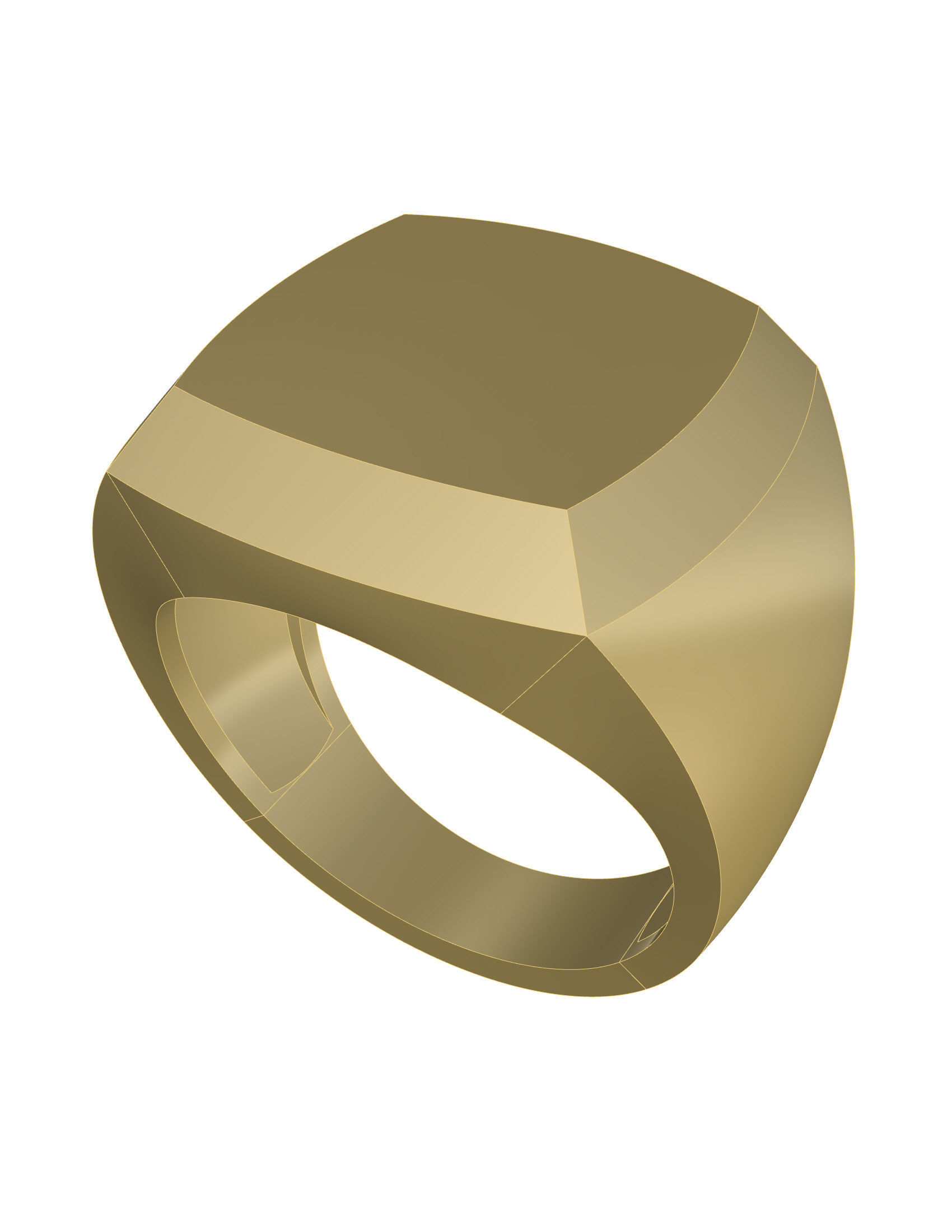 Ring Mens 3D print model_2