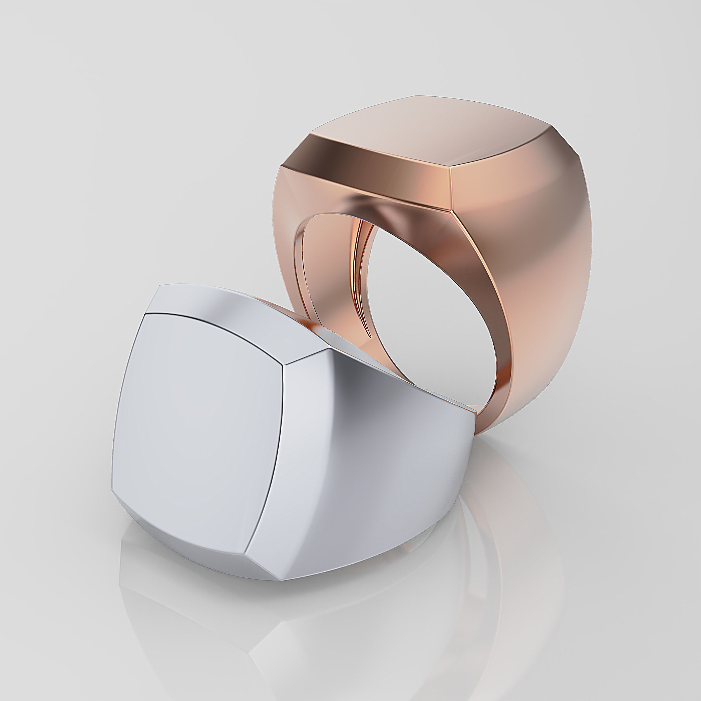 Ring Mens 3D print model_9