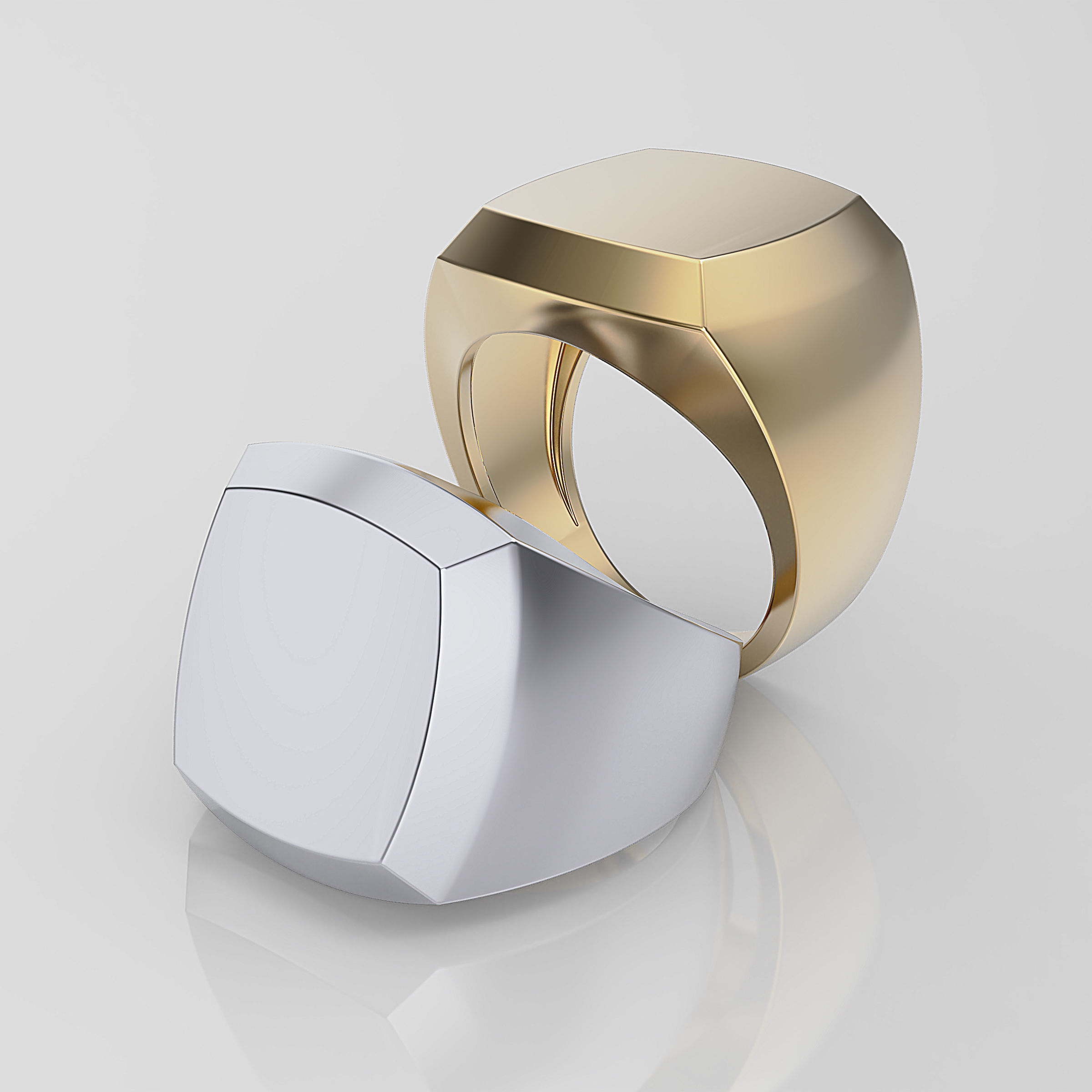 Ring Mens 3D print model_10