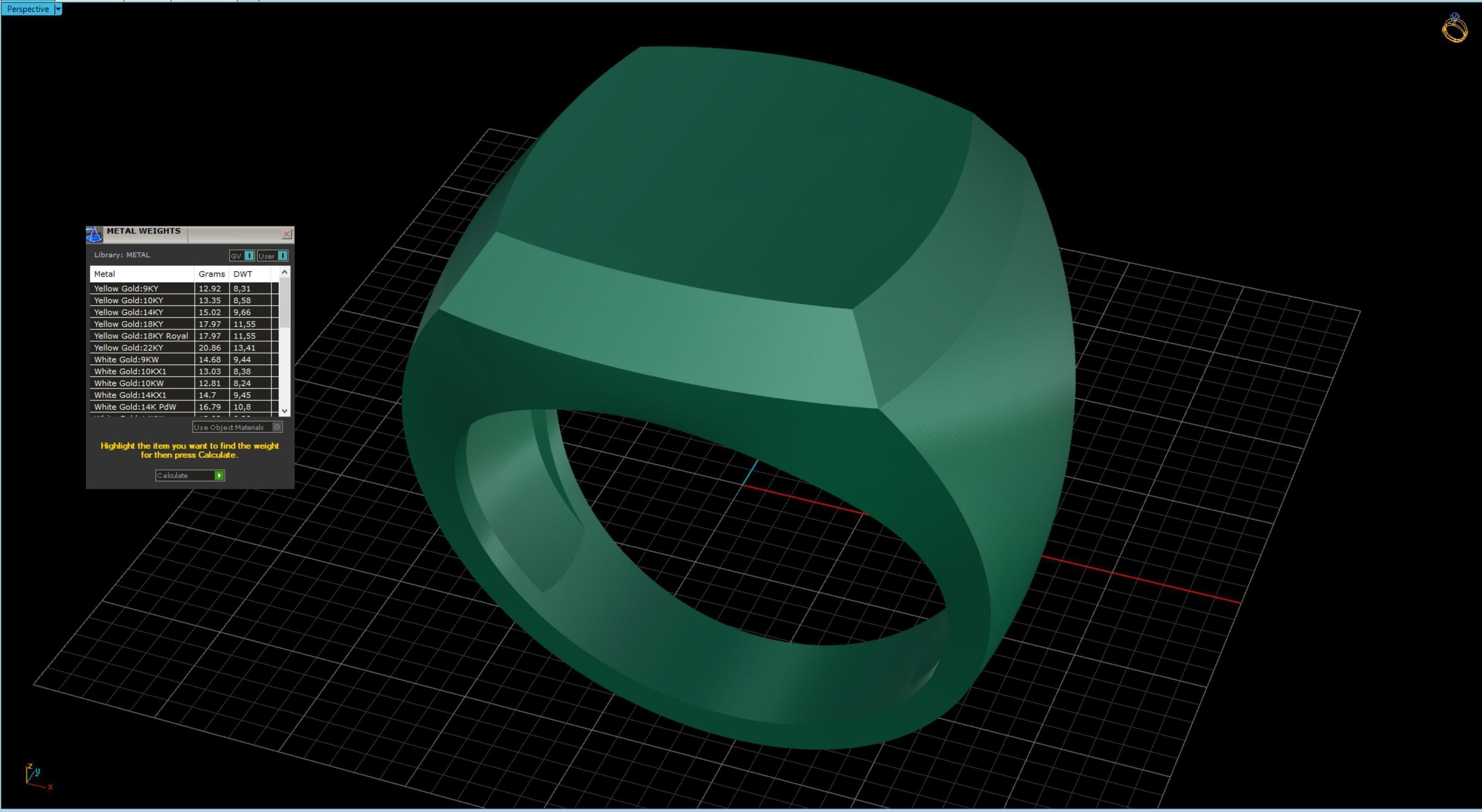 Ring Mens 3D print model_17