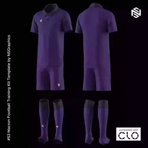 Macron Training Kit for CLO3D-Marvelous Designer