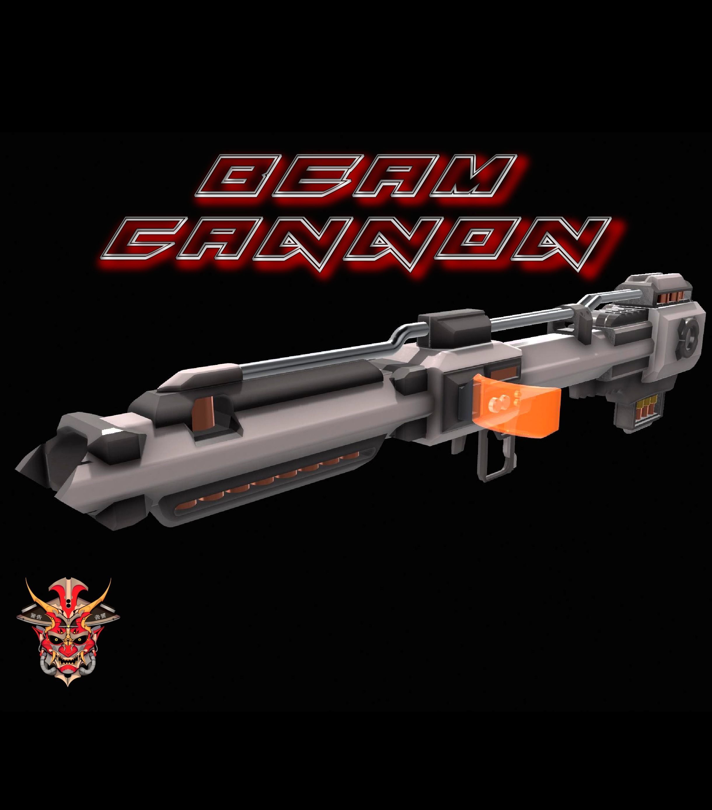 Beam Cannon 3D print model_4