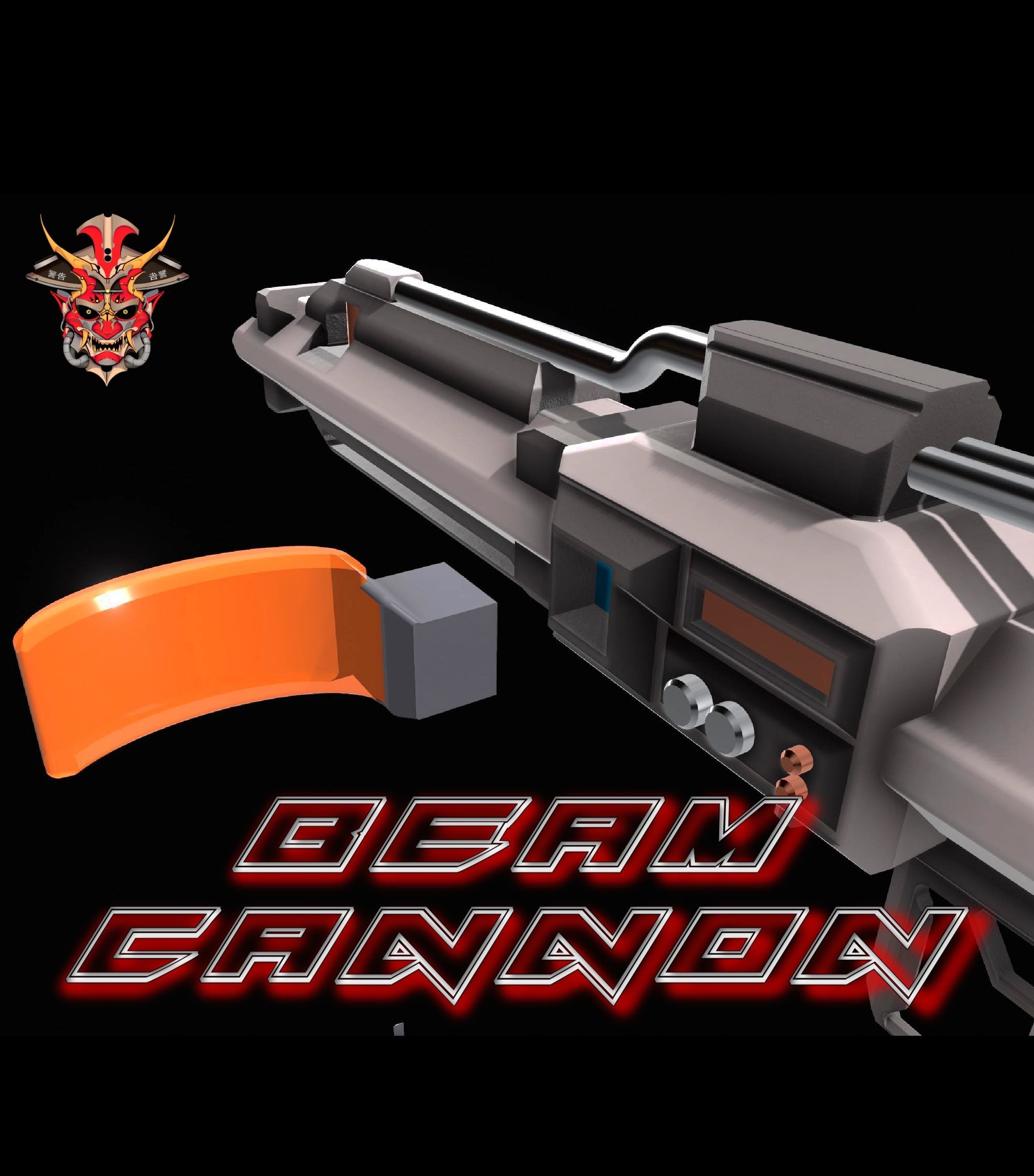 Beam Cannon 3D print model_1