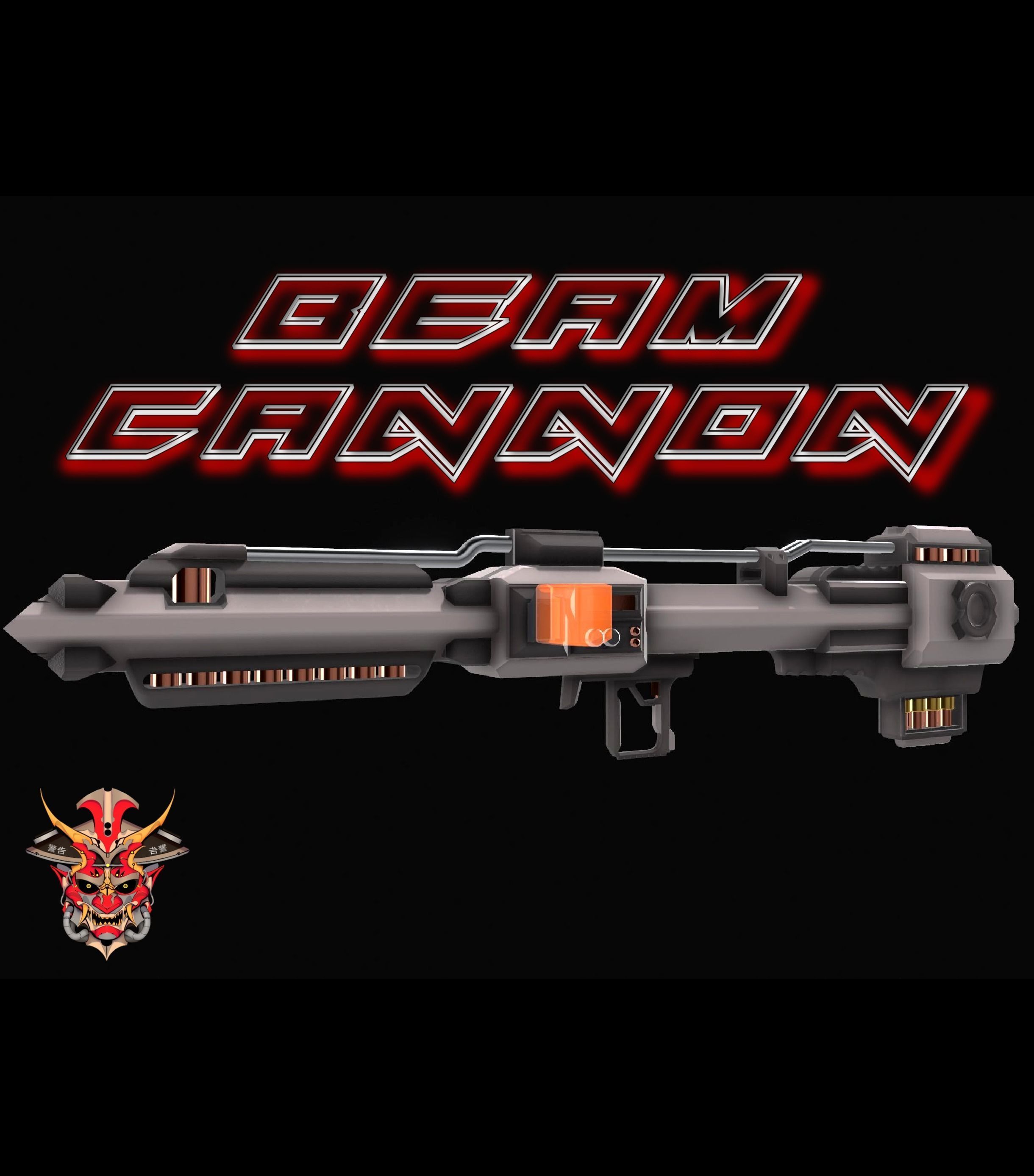 Beam Cannon 3D print model_2