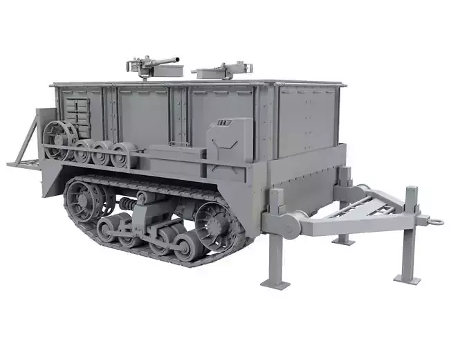 Military Carriage-clay version-1