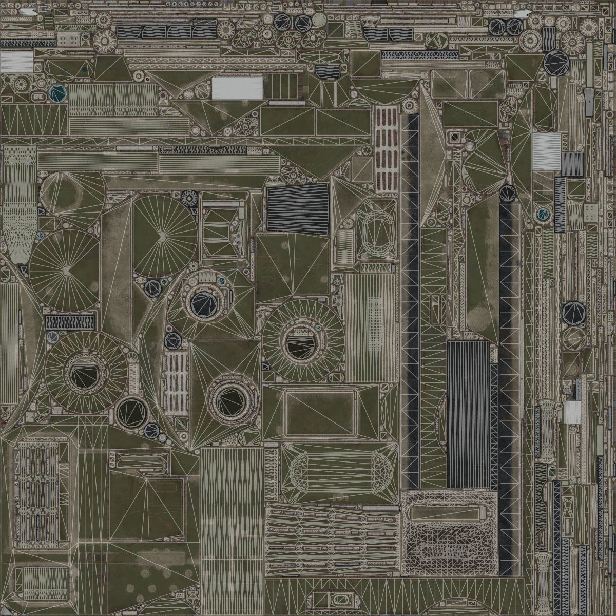 BM-3 Shturm Ukrainian Fighting Module Low-poly 3D model_14