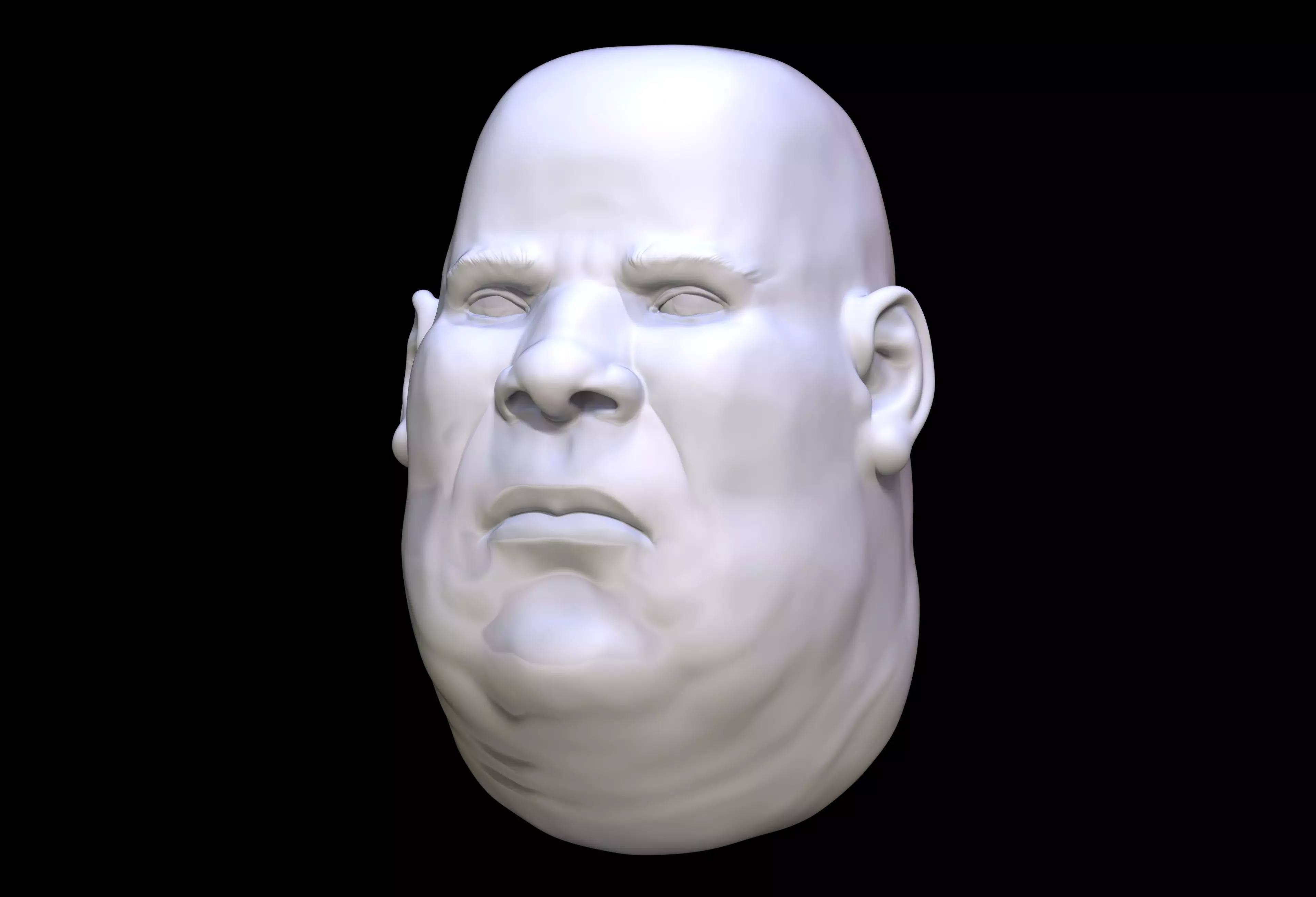 CandyCorn Head Sculpt 3D print model_0