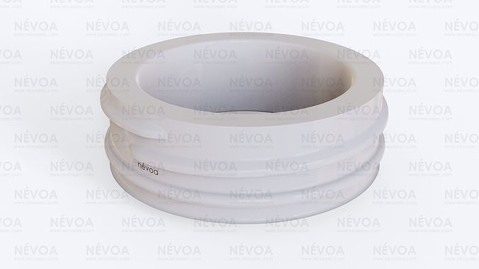 Neck finish - SP 400 - 48 - M - BF - voluntary standard 3D model