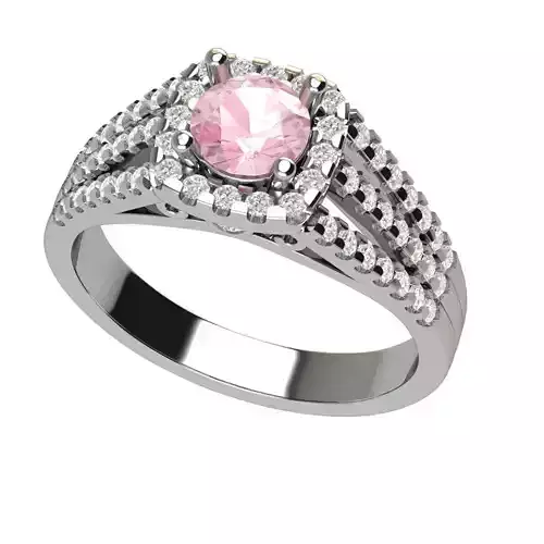 morganite ring