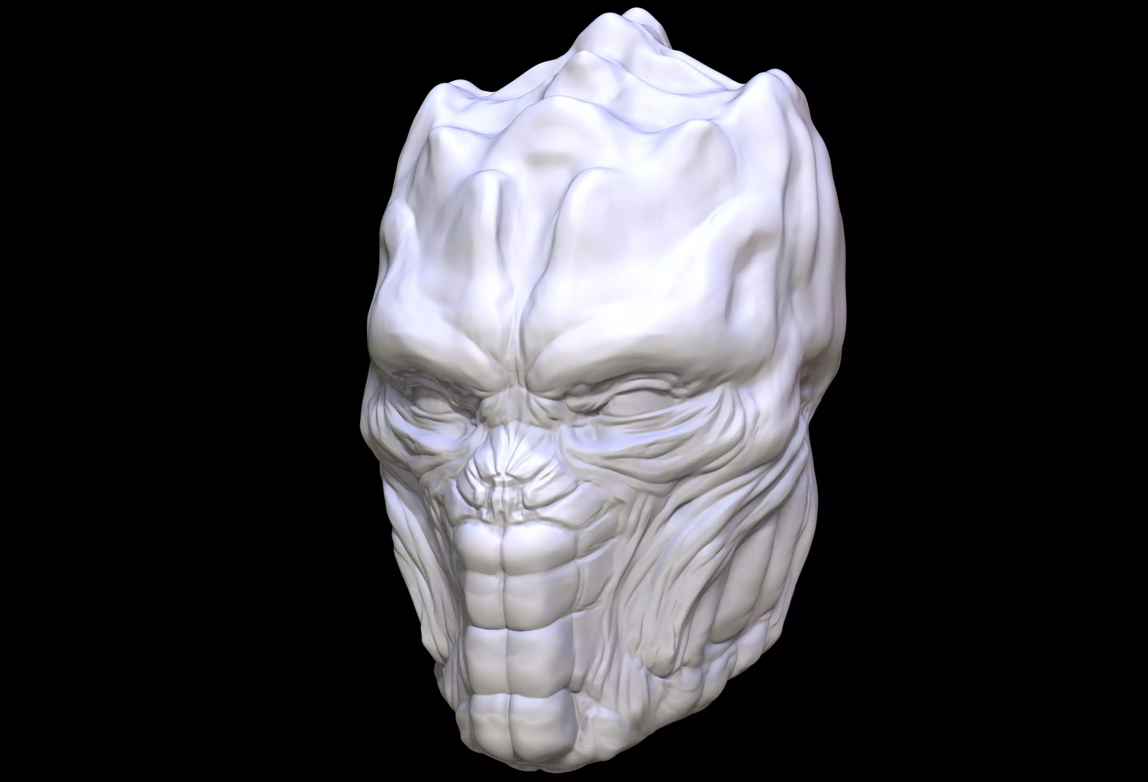 Cell Variant Head Sculpt 3D print model_0