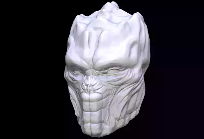 Cell Variant Head Sculpt 3D print model
