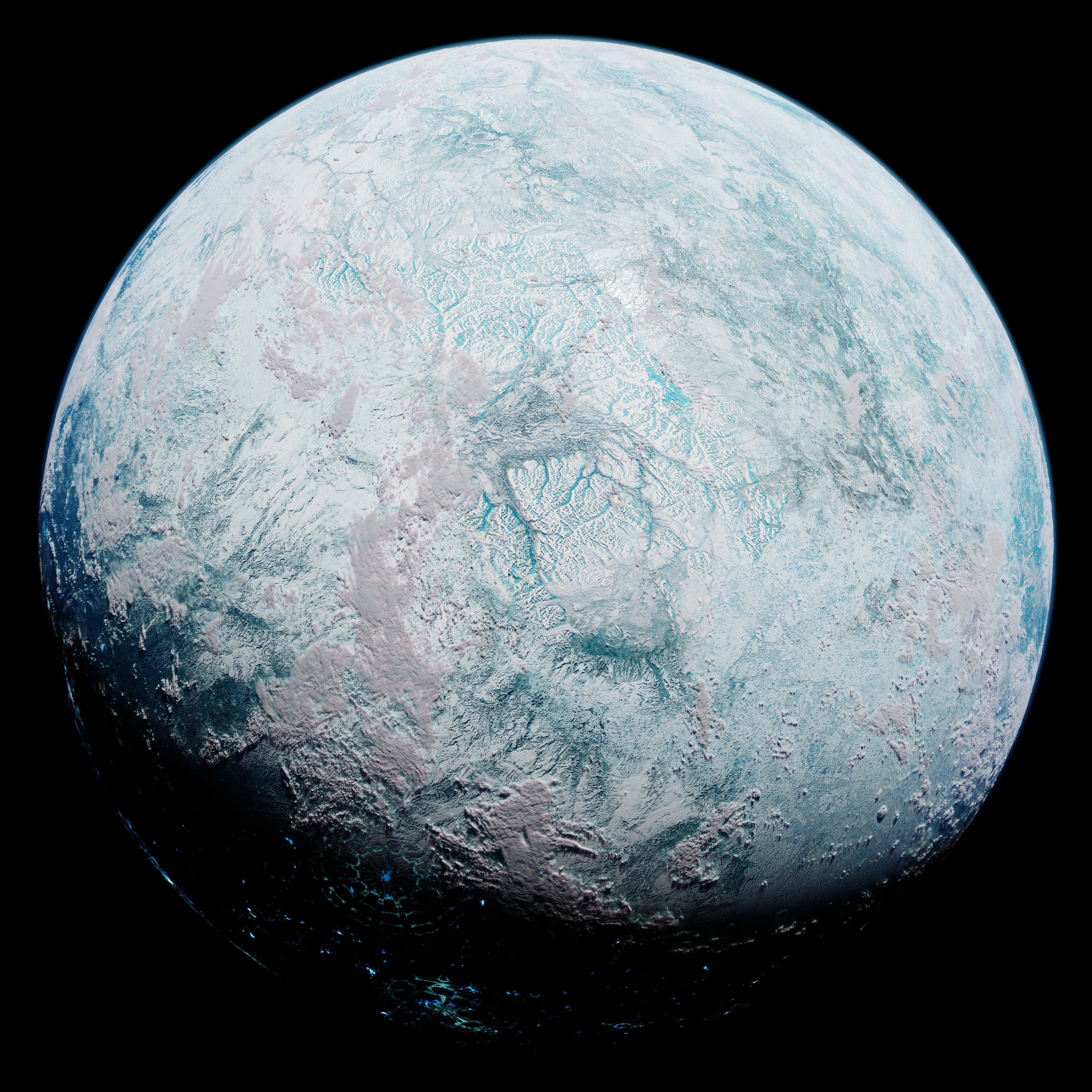 Csilla - 4k Star Wars Planet Texture Free 3D model_11