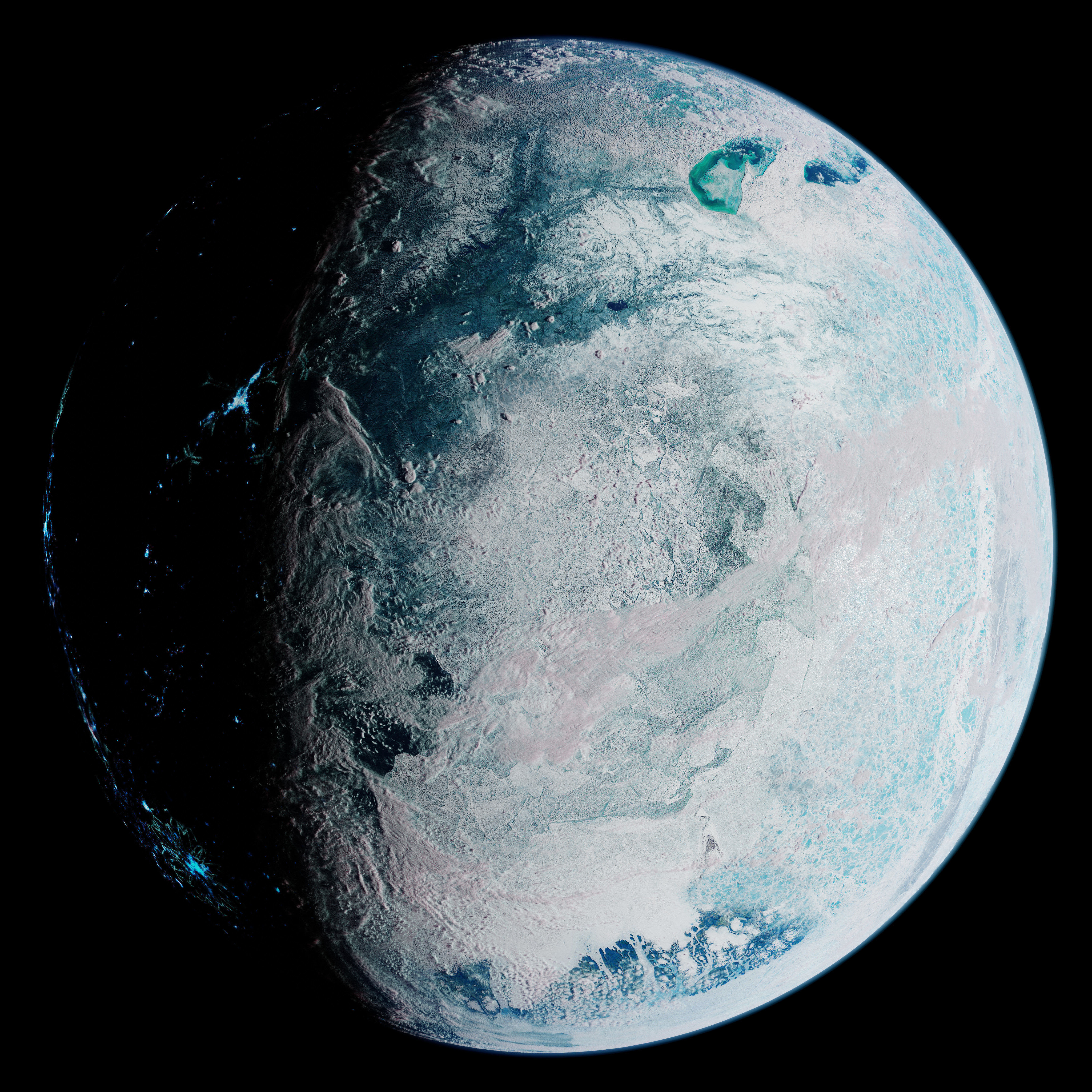 Csilla - 4k Star Wars Planet Texture Free 3D model_10