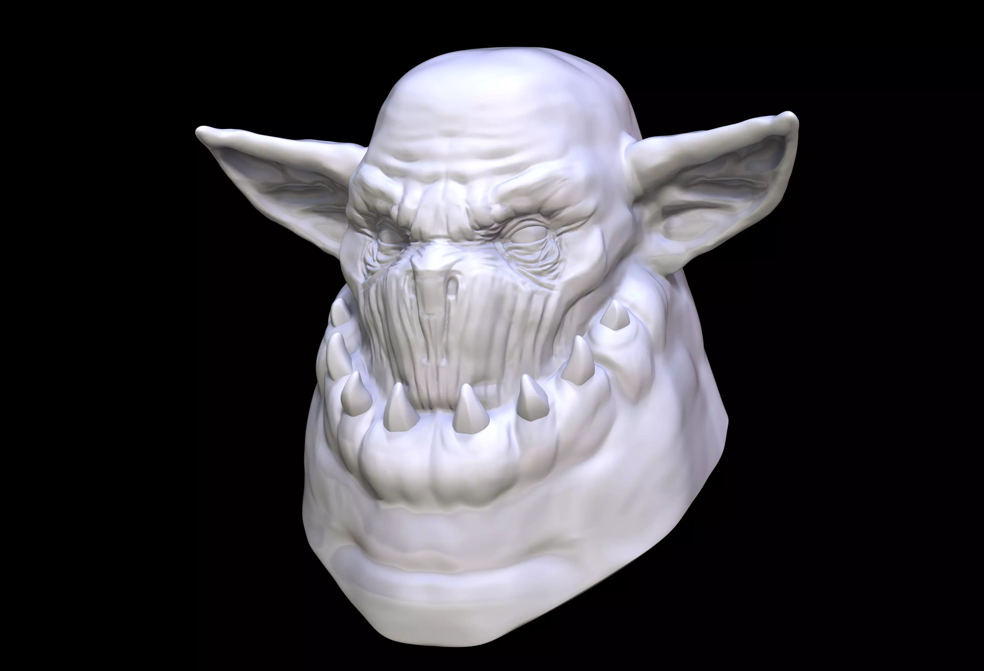 Choblin Head Sculpt 3D print model