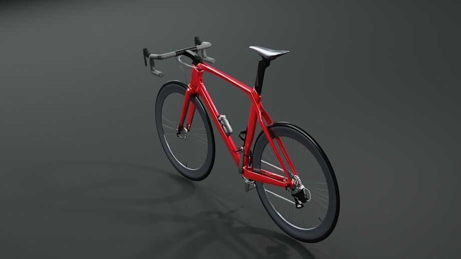 Sports Bike 3D model_3