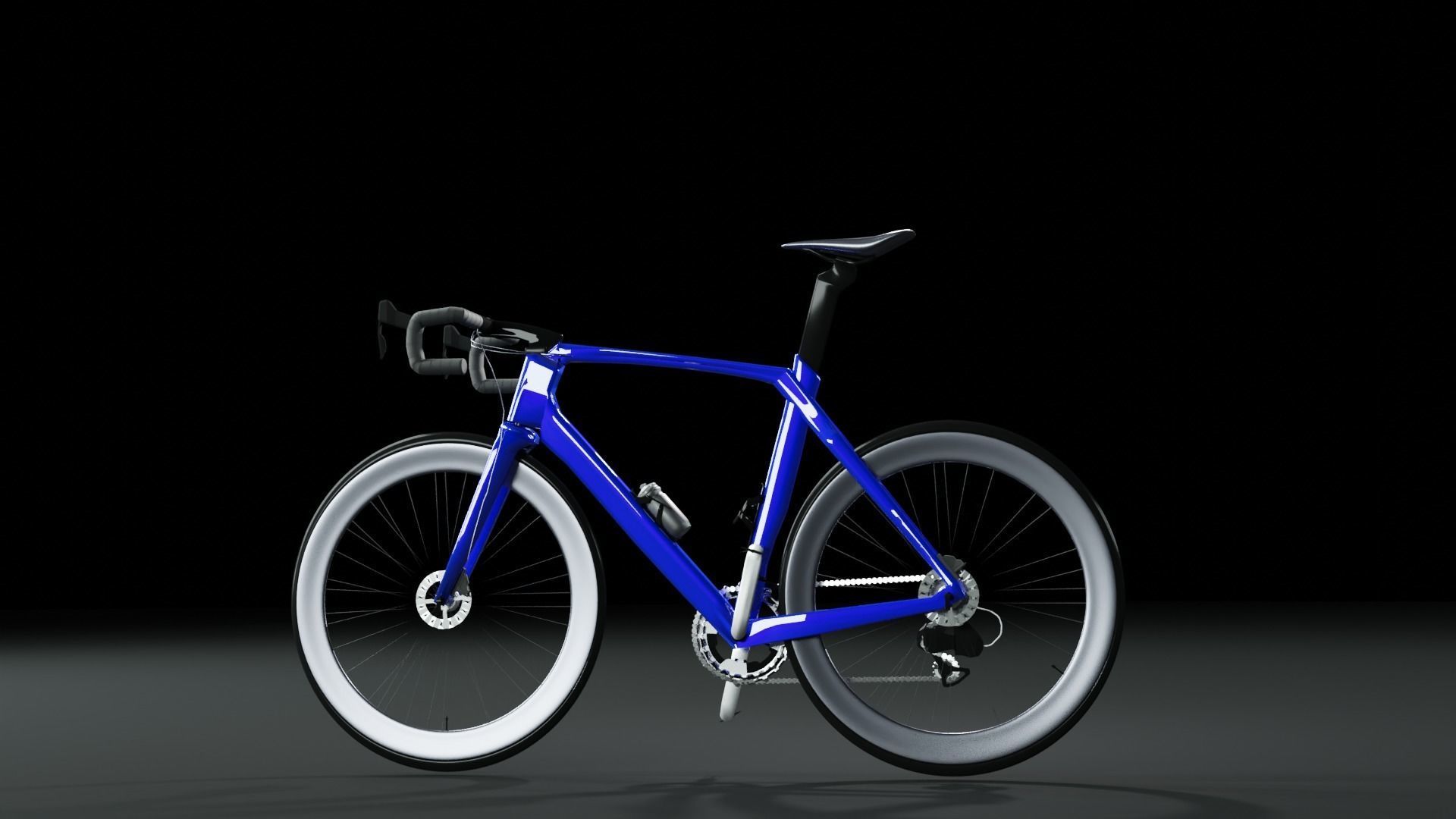 Sports Bike 3D model_4