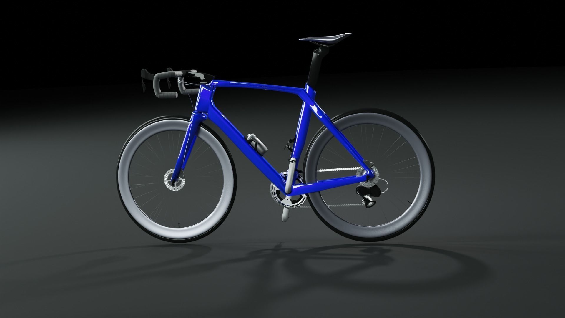 Sports Bike 3D model_2