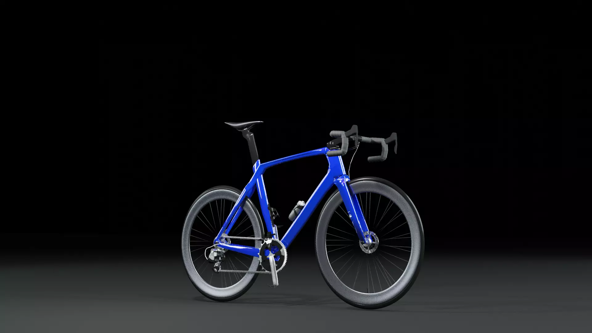 Sports Bike 3D model_0