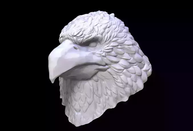Eagle Insurance Head Sculpt