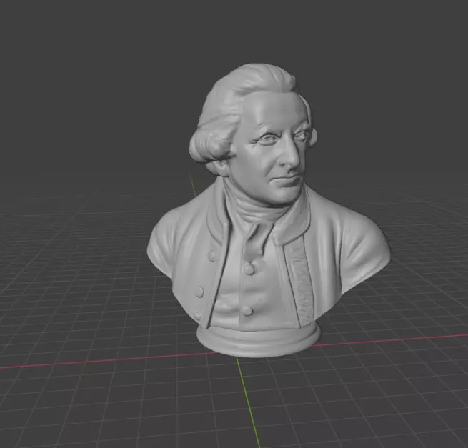 James Cook 3D print model_0