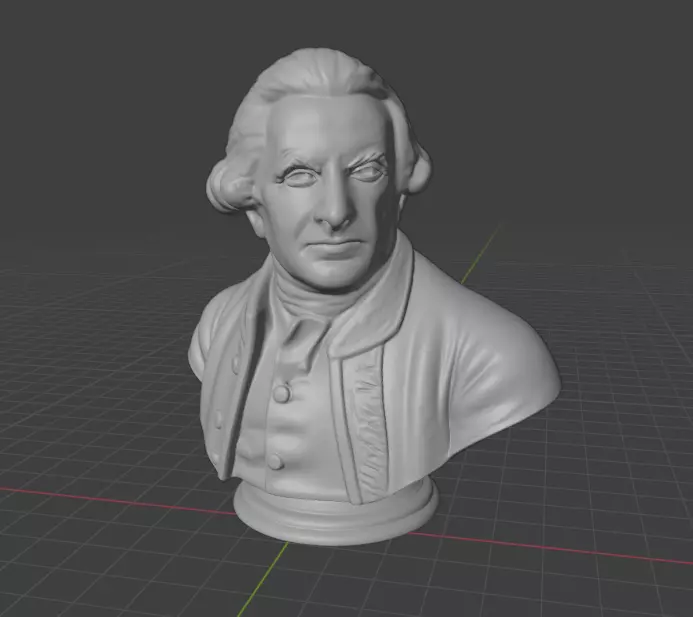 James Cook 3D print model_17