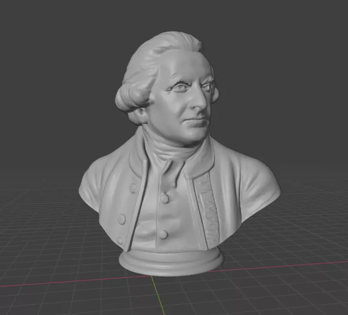 James Cook 3D print model_1